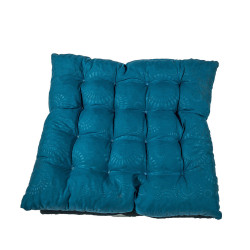Синя възглавница за стол